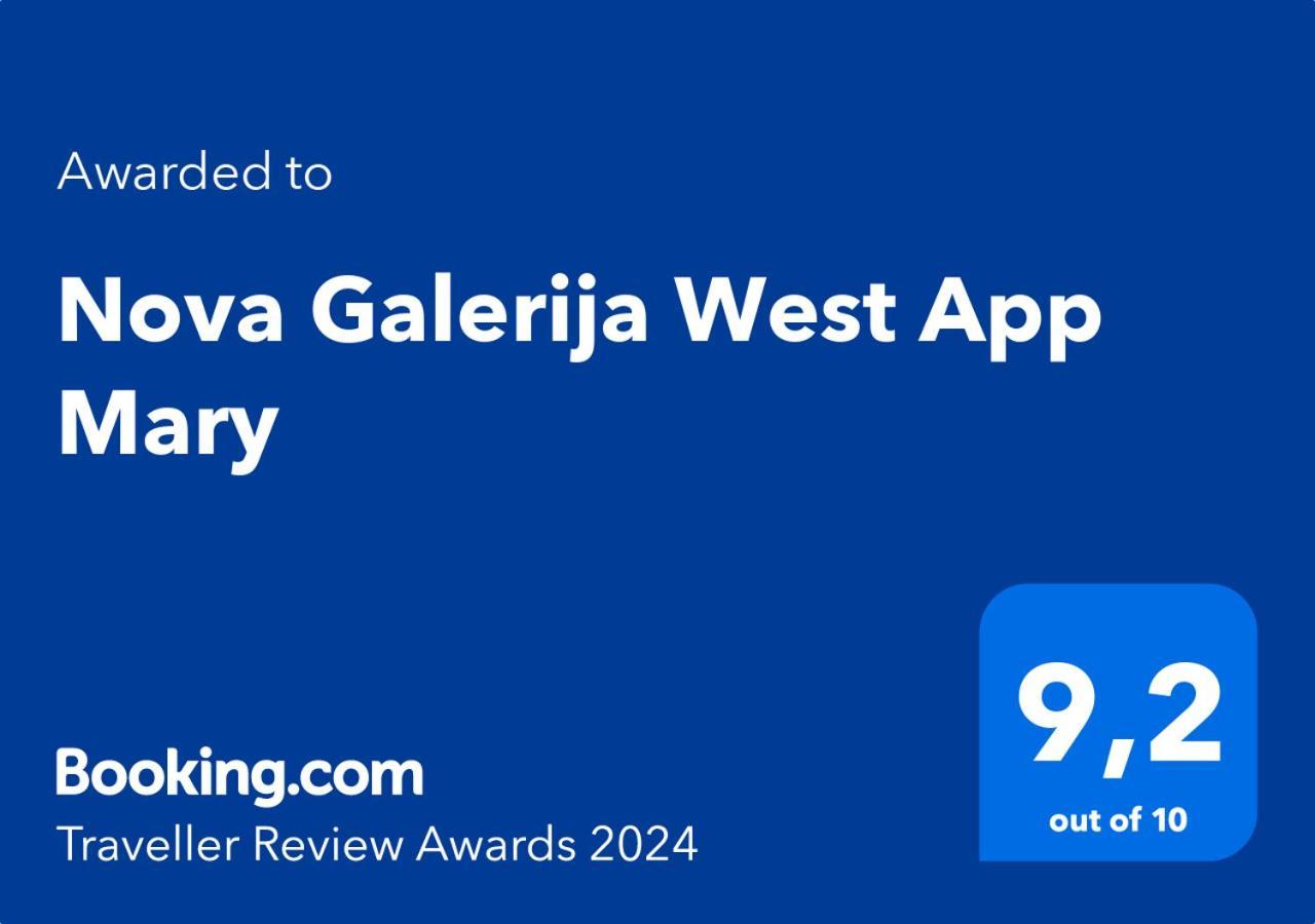 Nova Galerija West App Mary - Parking In Garage Leilighet Zagreb Eksteriør bilde